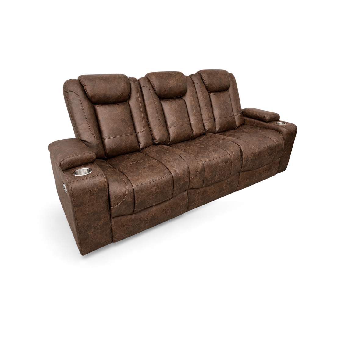 Jupiter, 3 Seater Sofa, Brown