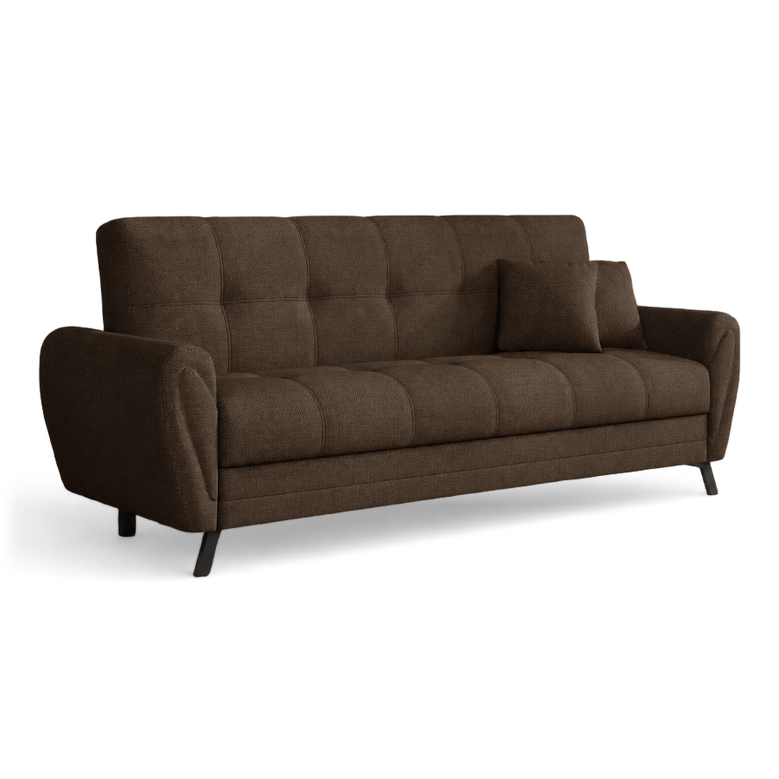 Kaya 3 Seater Sofabed - Brown