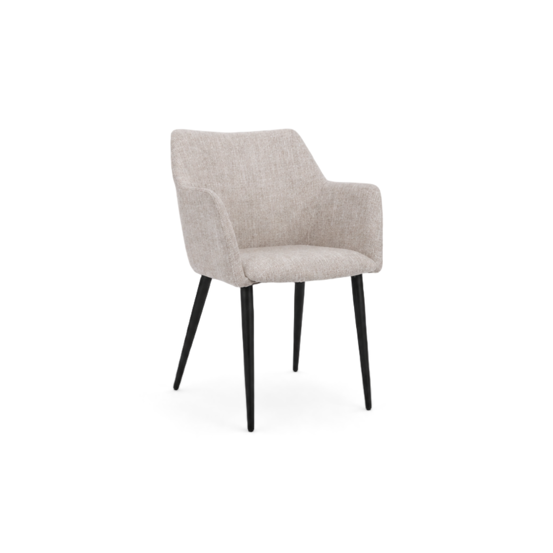 Paris, Dining Chair, Oat Tweed