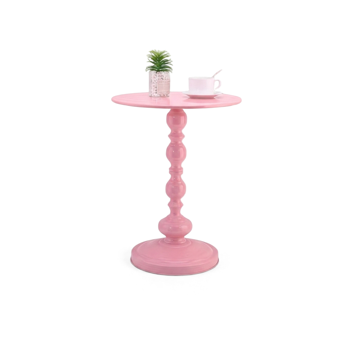 Pink End Table