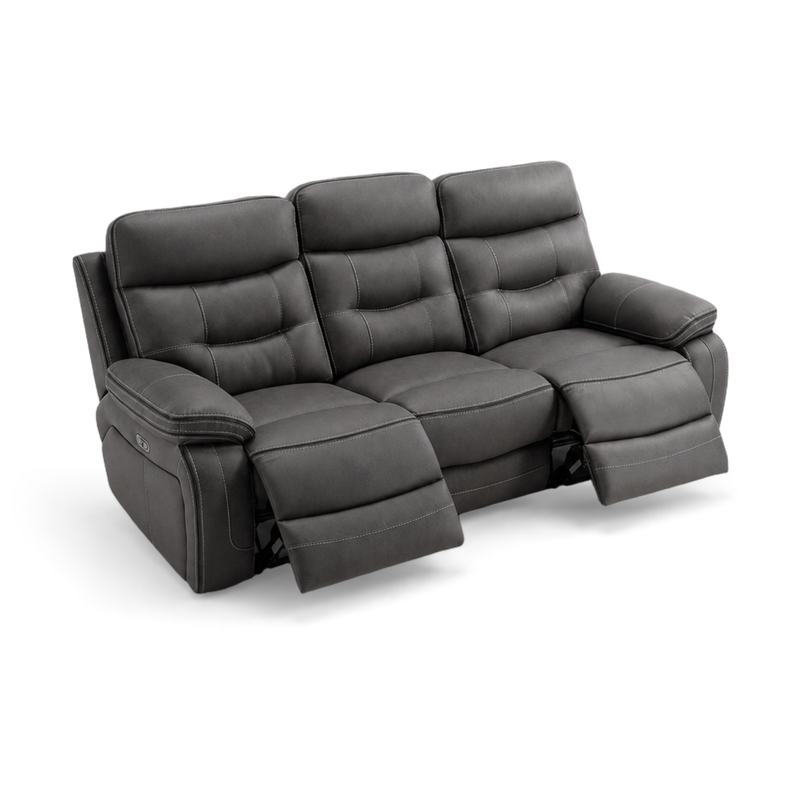 Renzo, 3 Seater, Grey