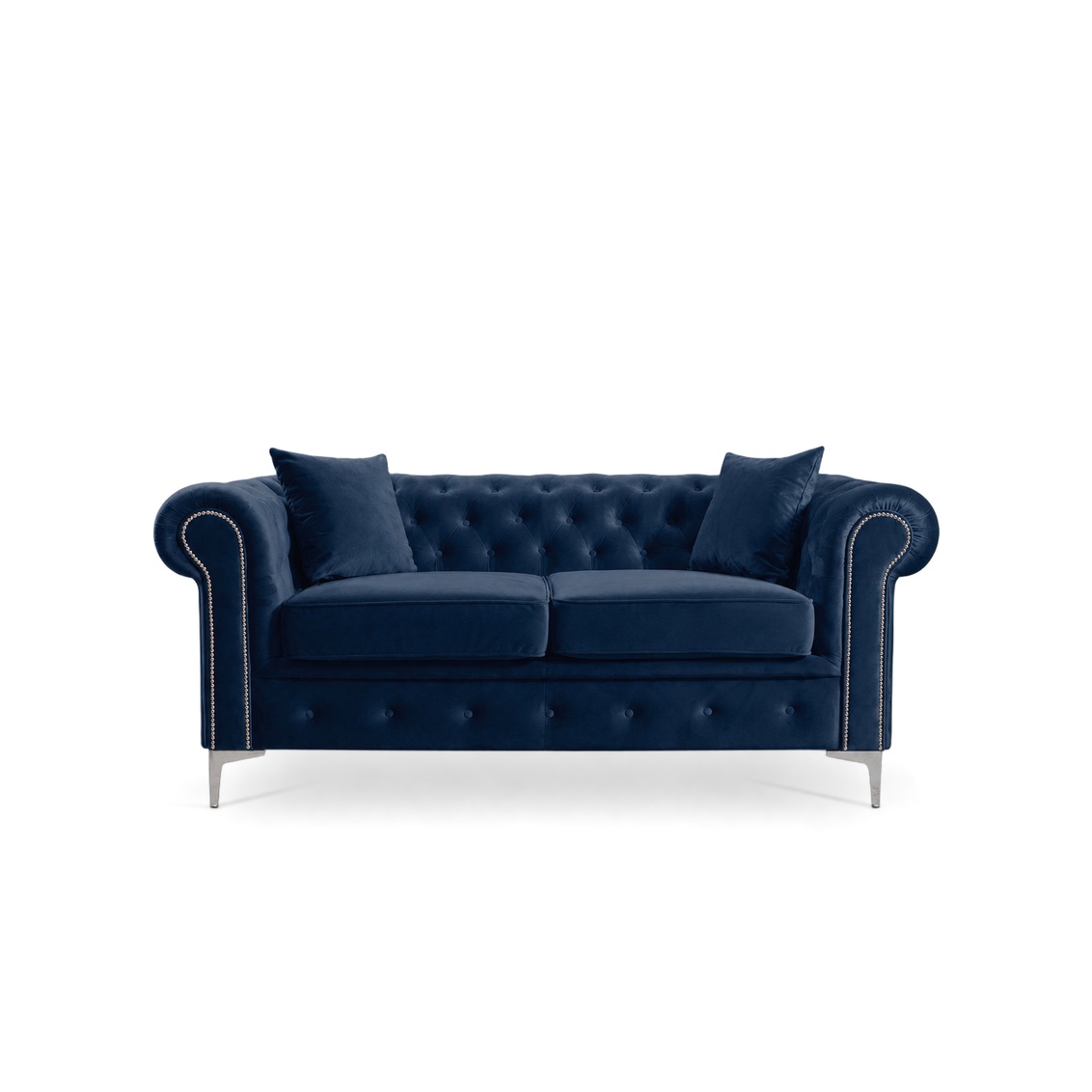 Roma Chesterfield, Blue, 2 seater