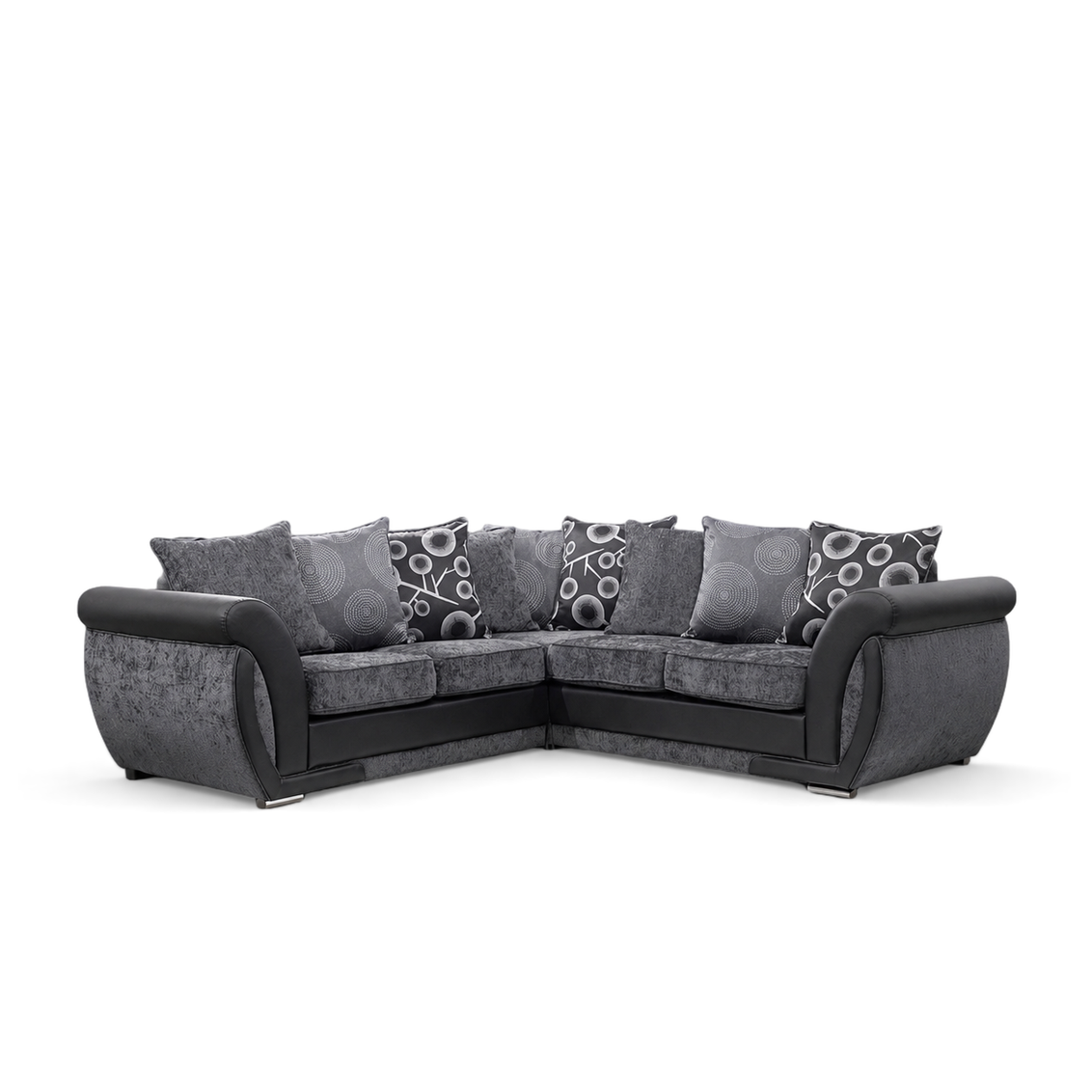 Shannon, Corner, Black + Grey