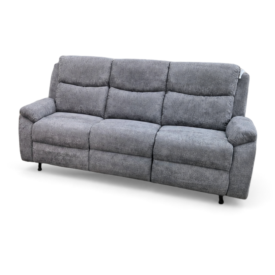 Toro (Manual), 3 Seater Sofa, Grey