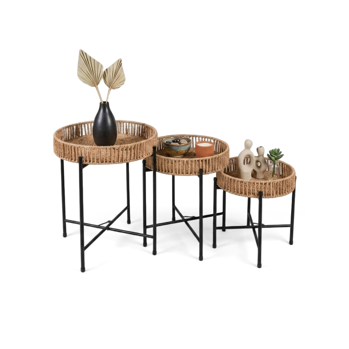 Weaved Nesting Tables