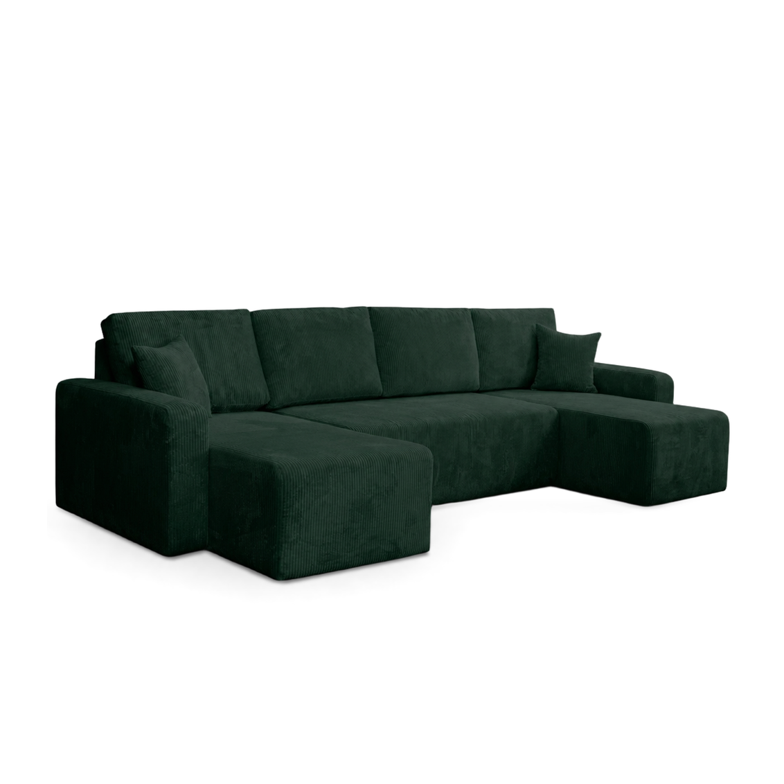 Yasmine U Shaped Sofabeds, Green