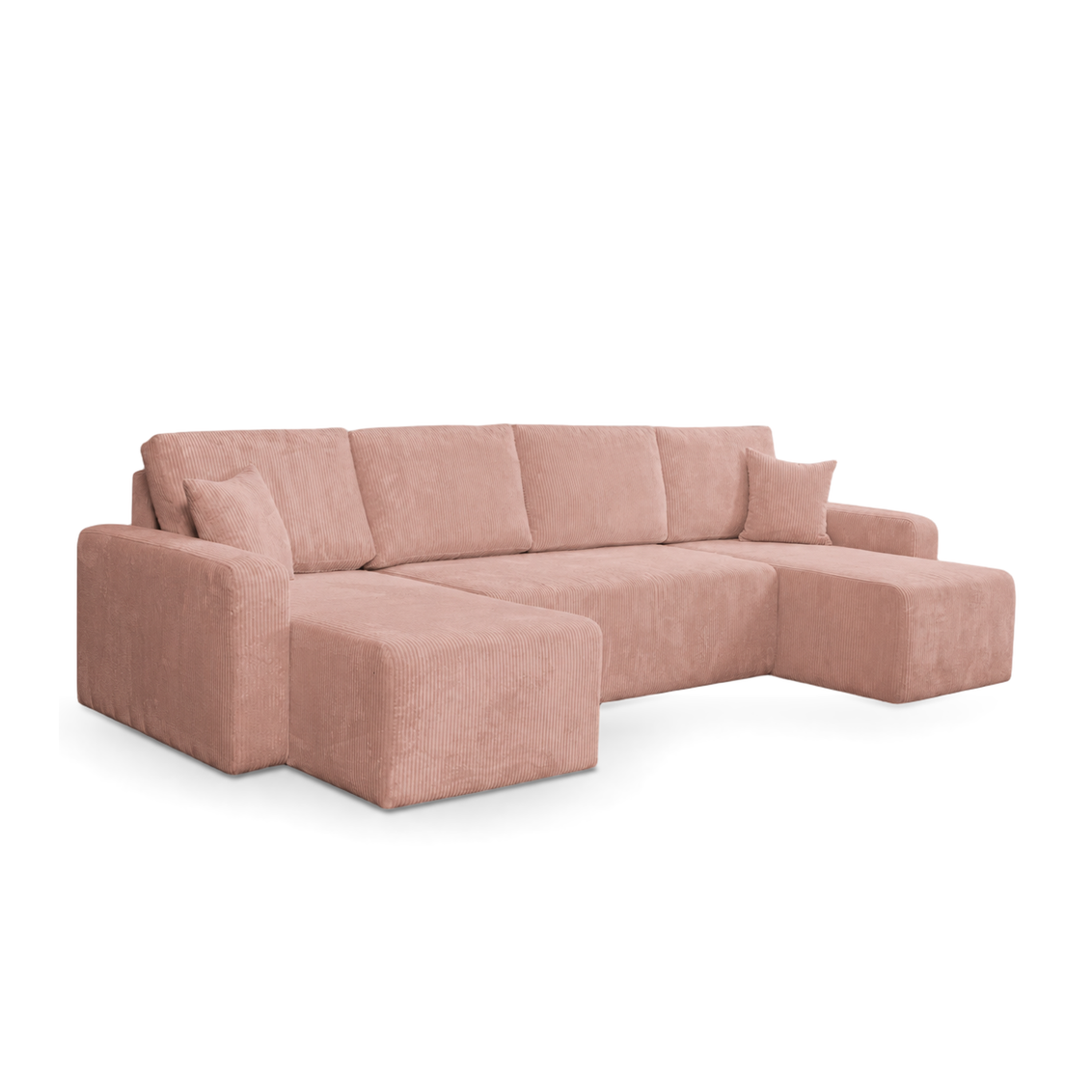 Yasmine U Shaped Sofabeds, Pink
