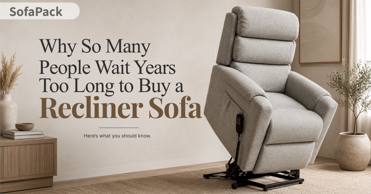 Buy Recliner Sofa at sofapack.com