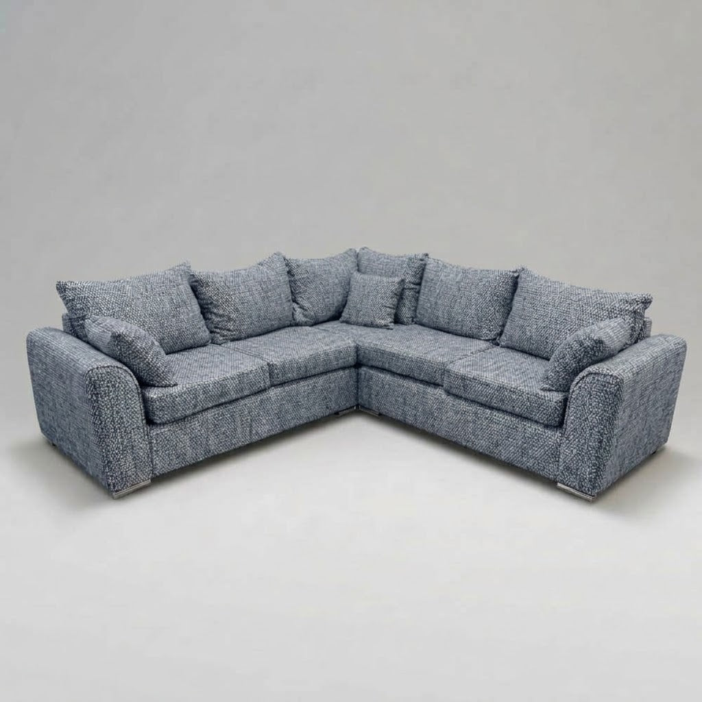 Monaco Corner Sofa (Fabric) Marine