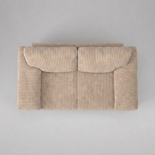 Amalfi Jumbo Cord 3 Seater Sofa - Beige