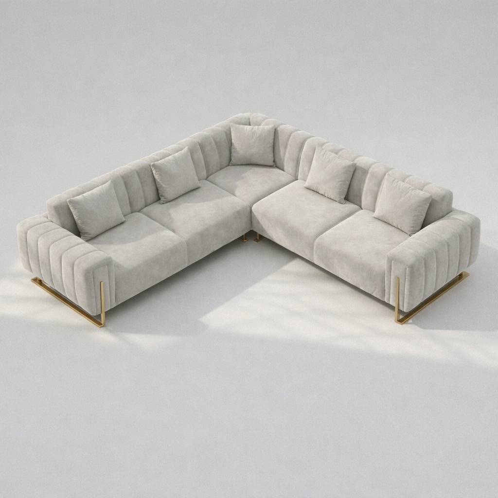 Lux Corner Set White