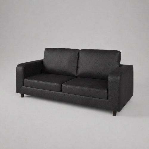 Box, Faux Leather, 3+2+1 Set - Black