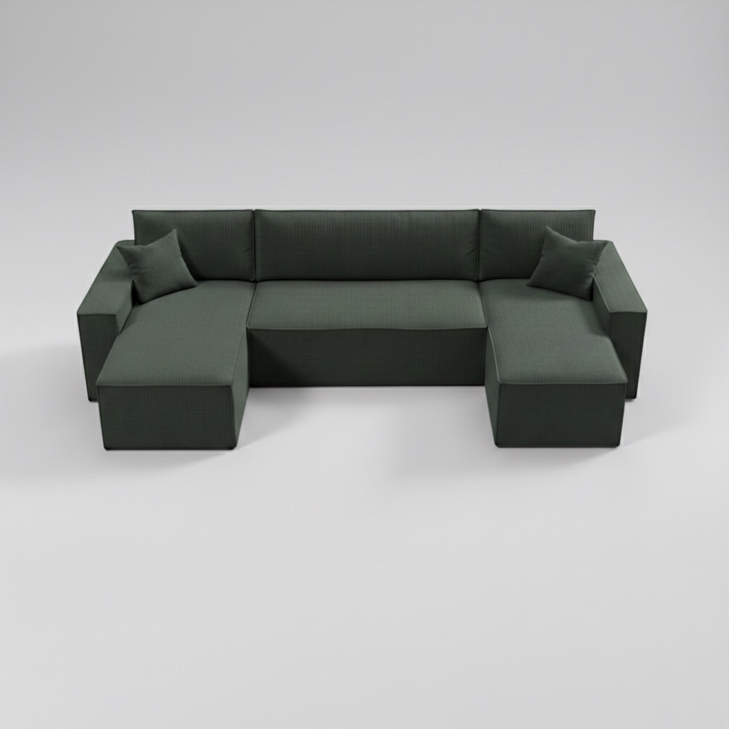 Pati, U Corner, Dark Green