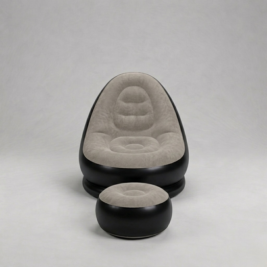 Inflatable Sofa With Footstool