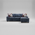 Nabraska, chaise Denim Blue