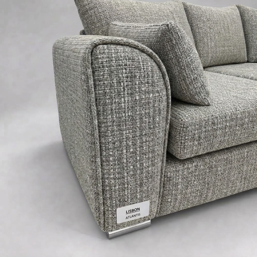 Monaco Corner Sofa (Fabric) Atlantis