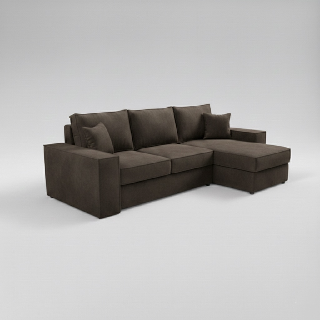 Pati, Corner, Dark Brown
