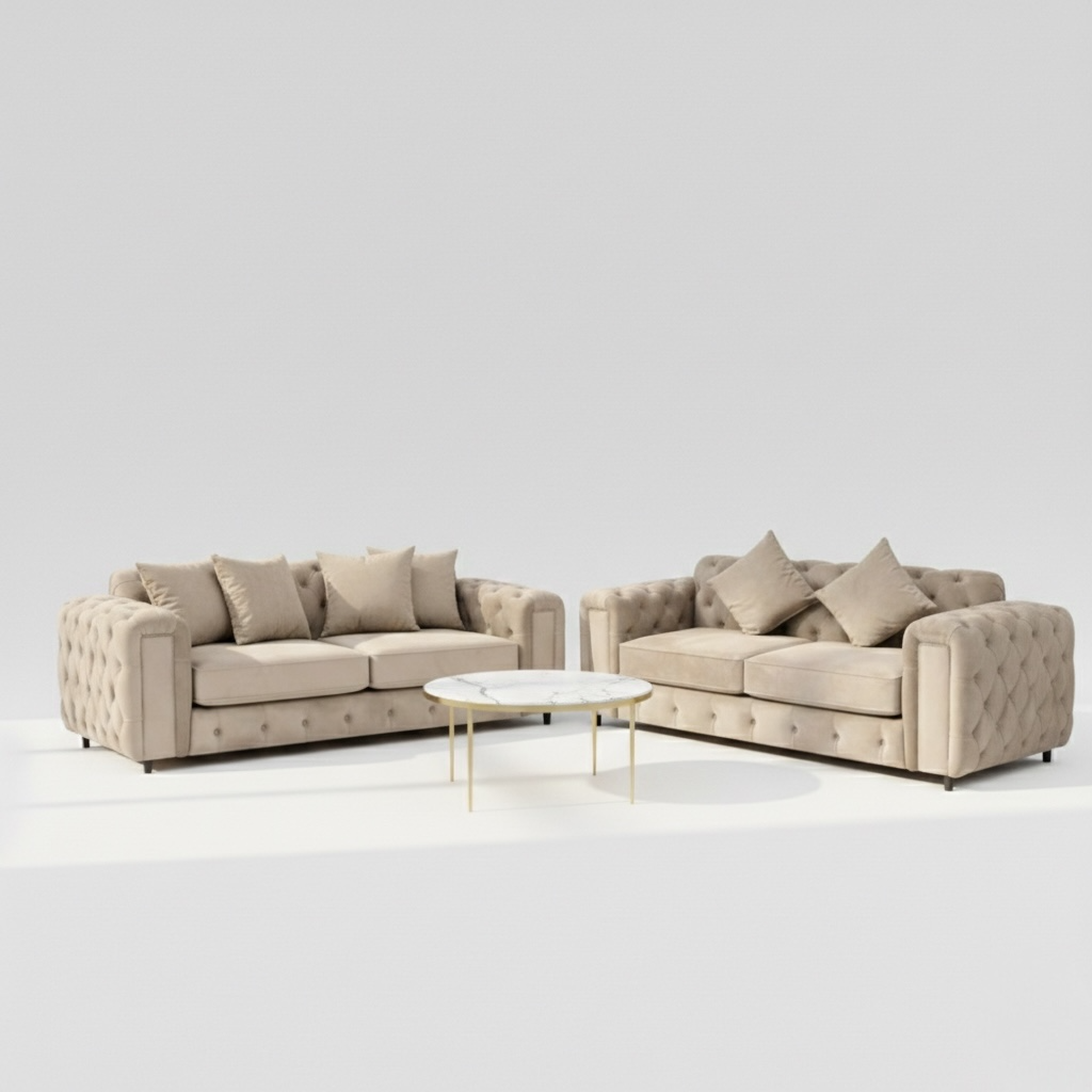 Nora 3+2 Beige