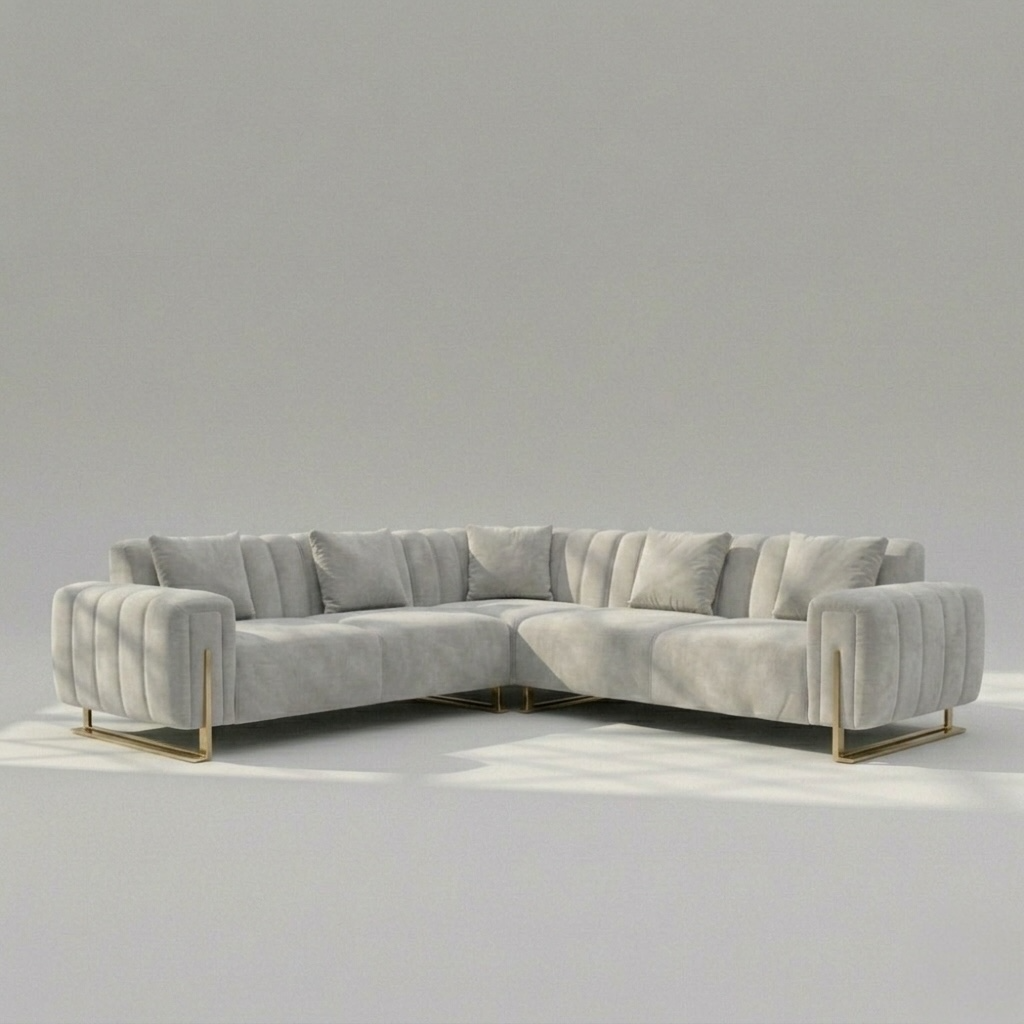 Lux Corner Set White
