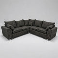 Monaco Corner Sofa (Fabric) Anthracite