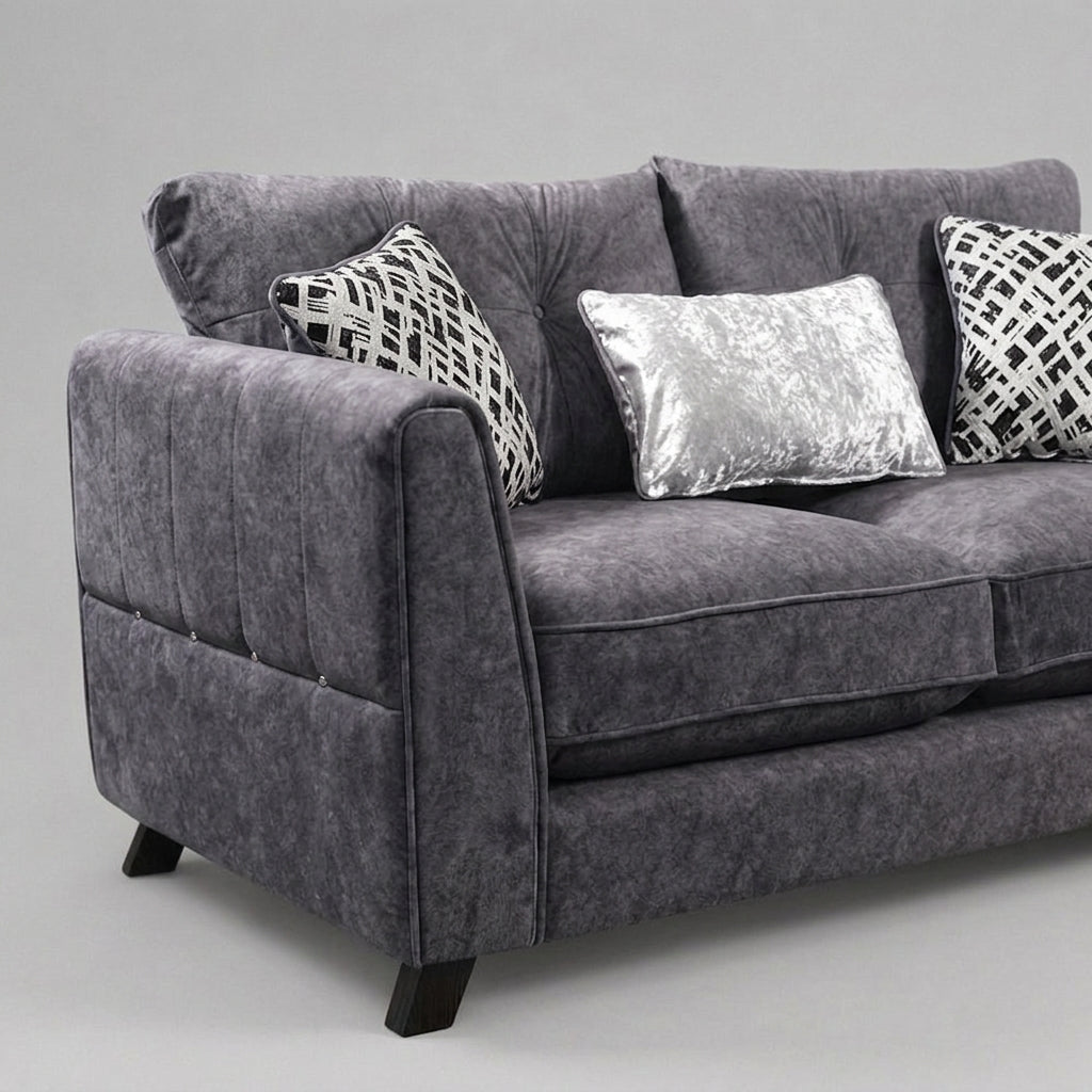 Ariane 3 Seater Sofa - Grey