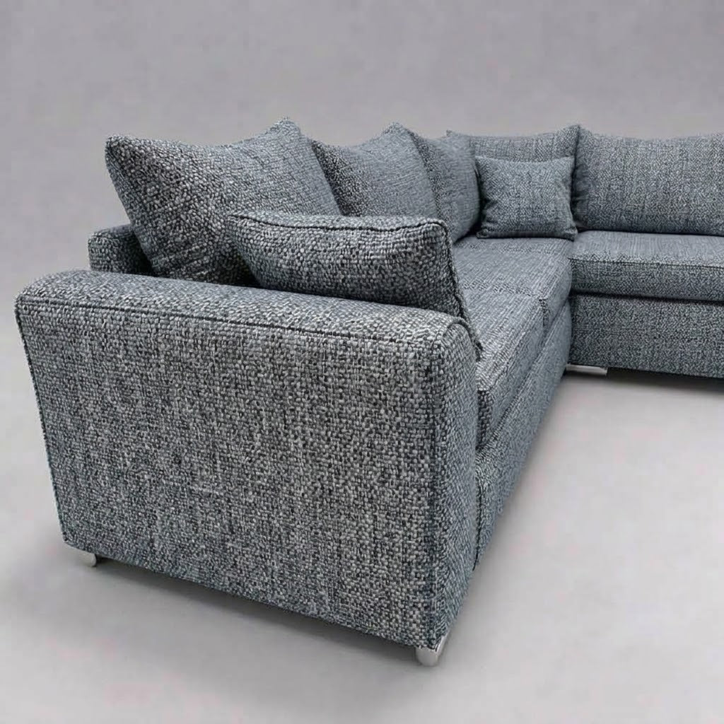 Monaco Corner Sofa (Fabric) Marine