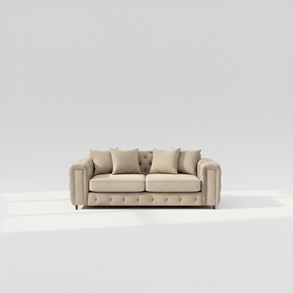 Nora 2 Seater Beige
