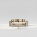 Nora 3 Seater Beige