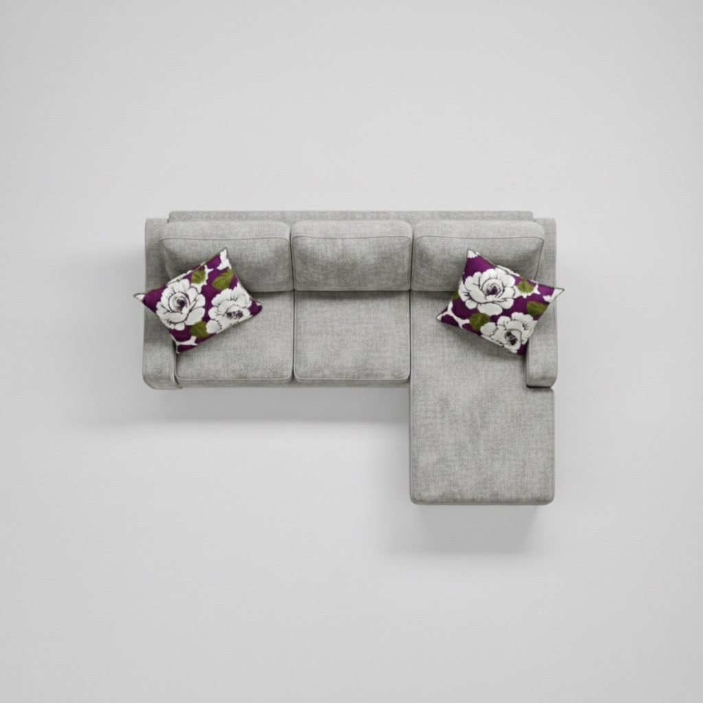 Nabraska, chaise grey, light Grey
