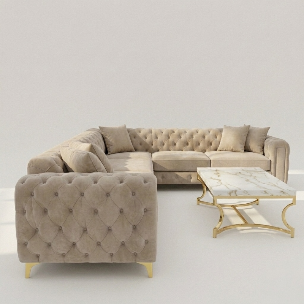 Nora Corner Set Beige