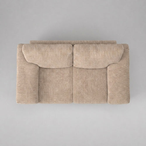 Amalfi Jumbo Cord 2 Seater Sofa - Beige