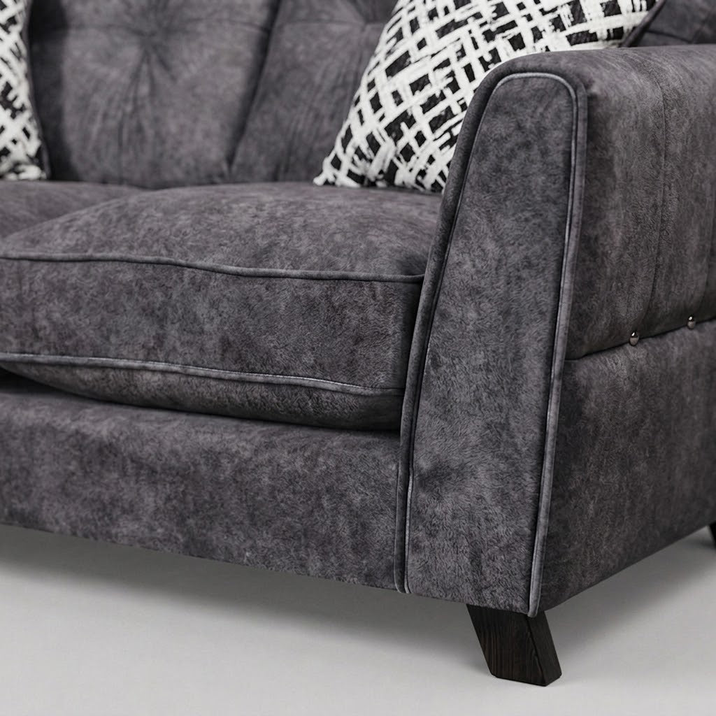 Ariane 2 Seater Sofa - Grey