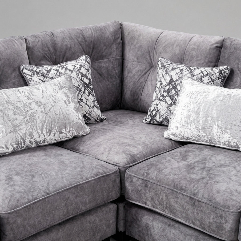 Ariane Corner Sofa - Grey