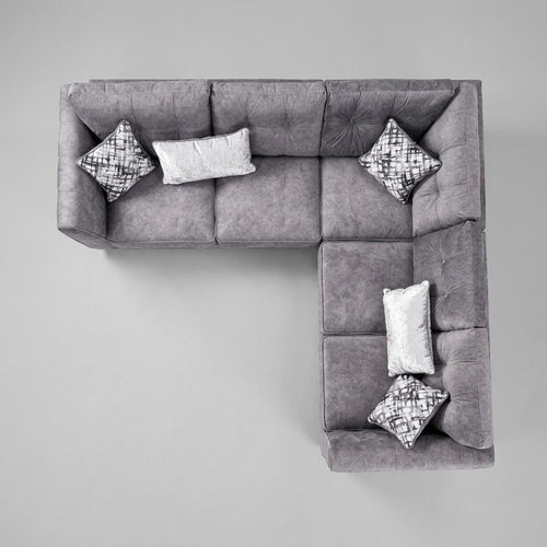 Ariane Corner Sofa - Grey