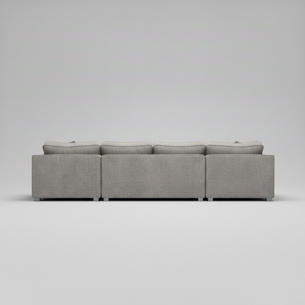 Bishop, U Corner, Light Grey