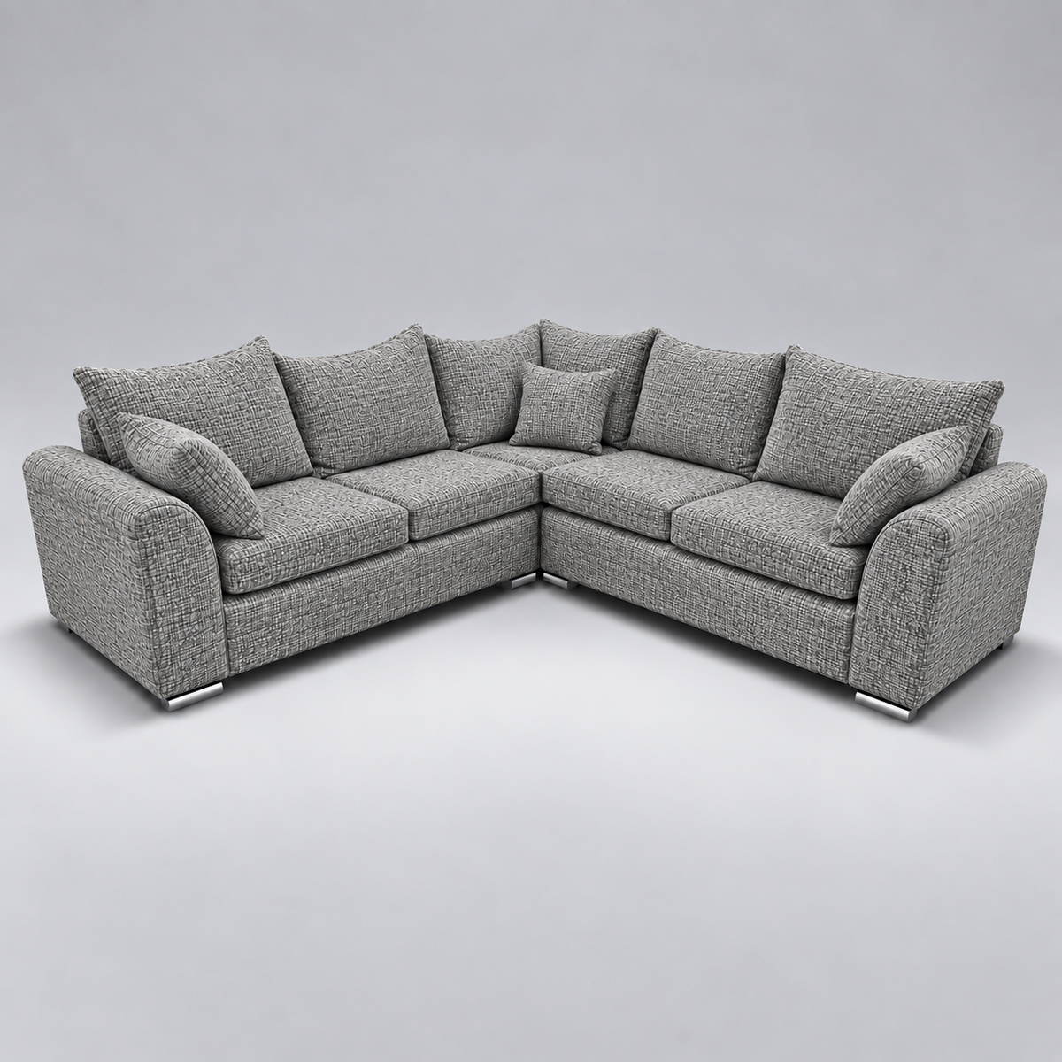 Monaco Corner Sofa (Fabric) Rock