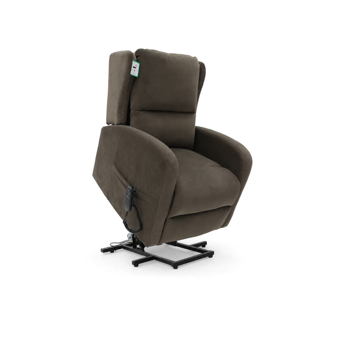 Hasting, Rise and Recline Chair, Brown
