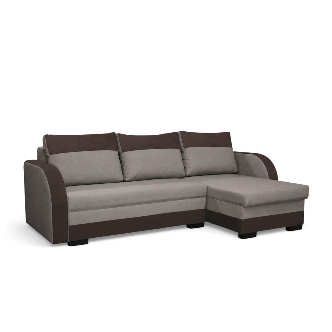 Jozef Sofabeds, Corner, Beige + Brown