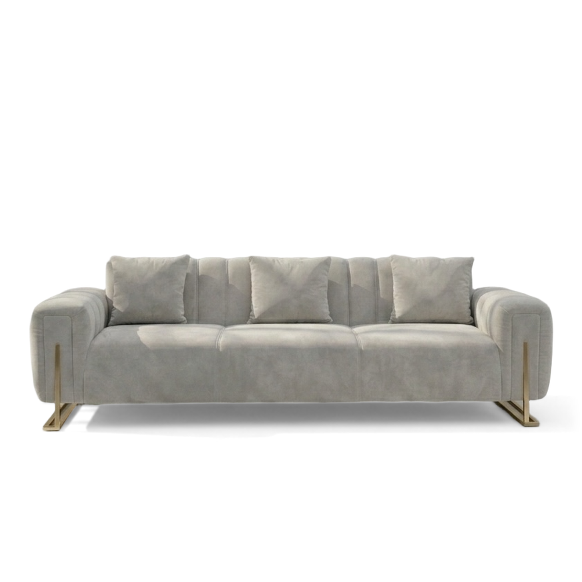 Lux Sofa Set 3 Seater White