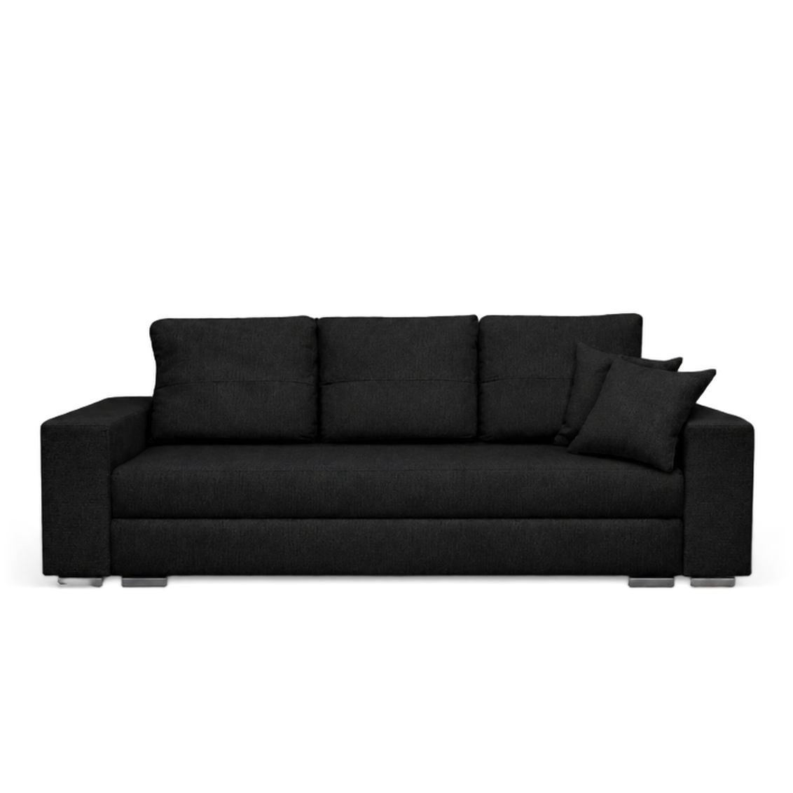 Rita Sofabeds, 3 Seater, Black