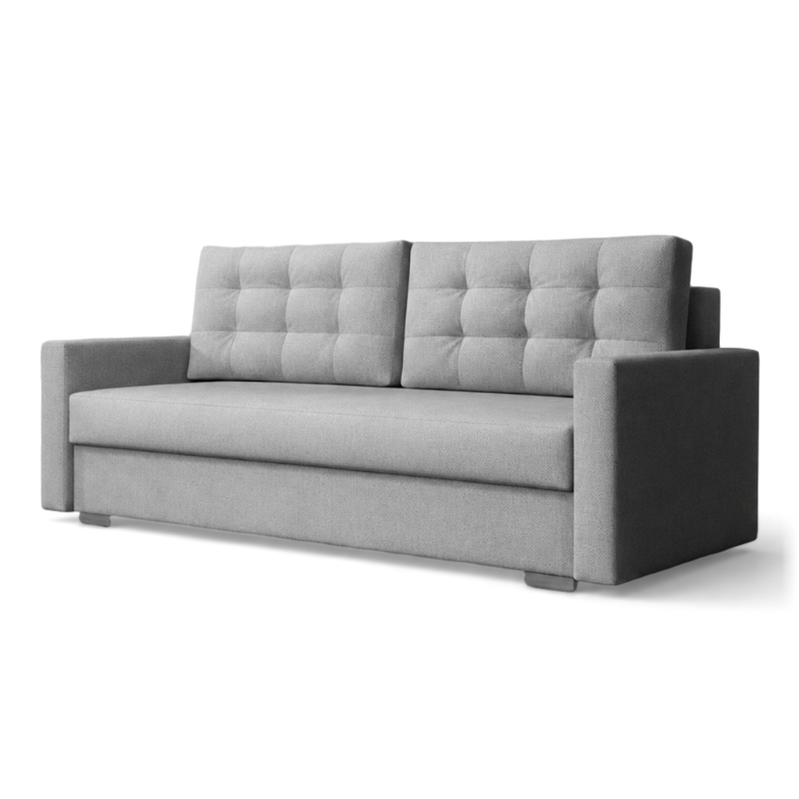 Stella Sofabeds, 3 Seater, Light Grey