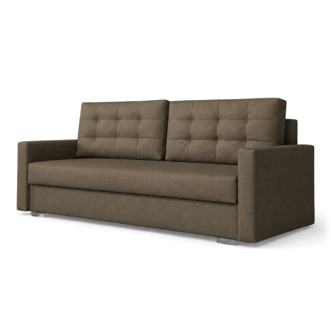 Stella Sofabeds, 3 Seater, Brown
