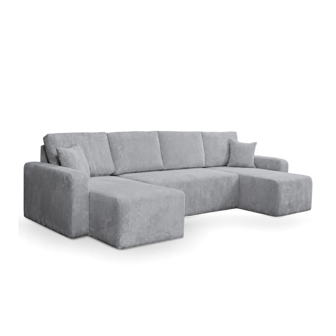 Yasmine U Shaped Sofabeds, Grey