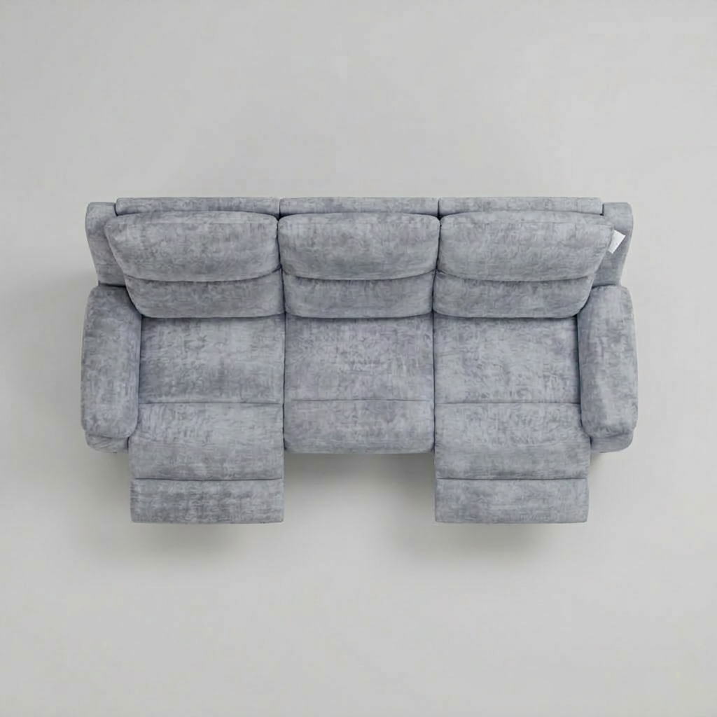 Toro (Power), 3 Seater Sofa, Grey