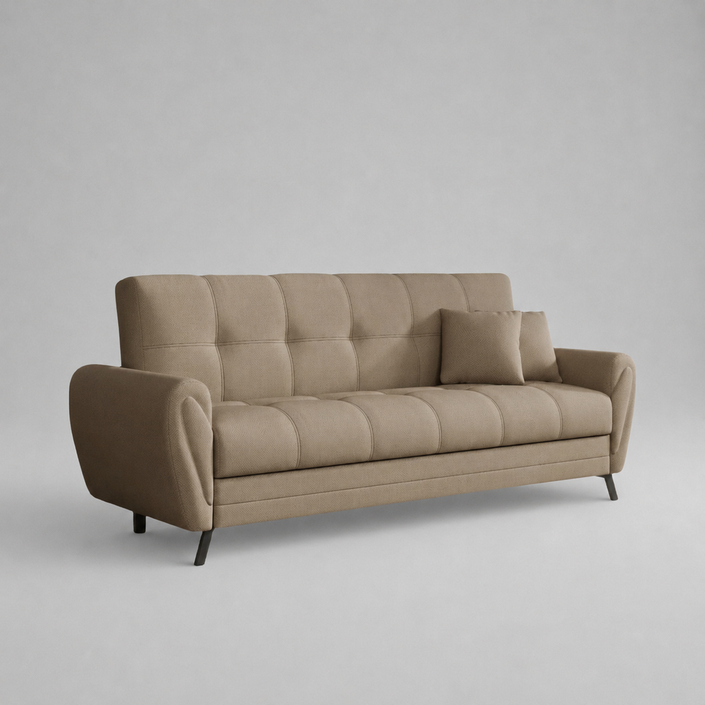Kaya 3 Seater Sofabed - Beige