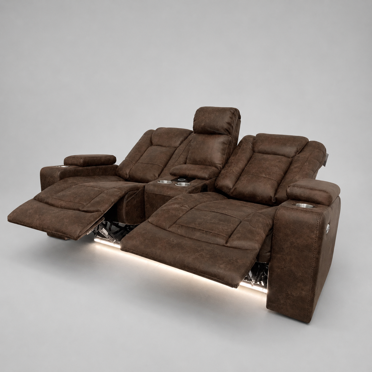 Jupiter, 2 Seater Sofa, Brown
