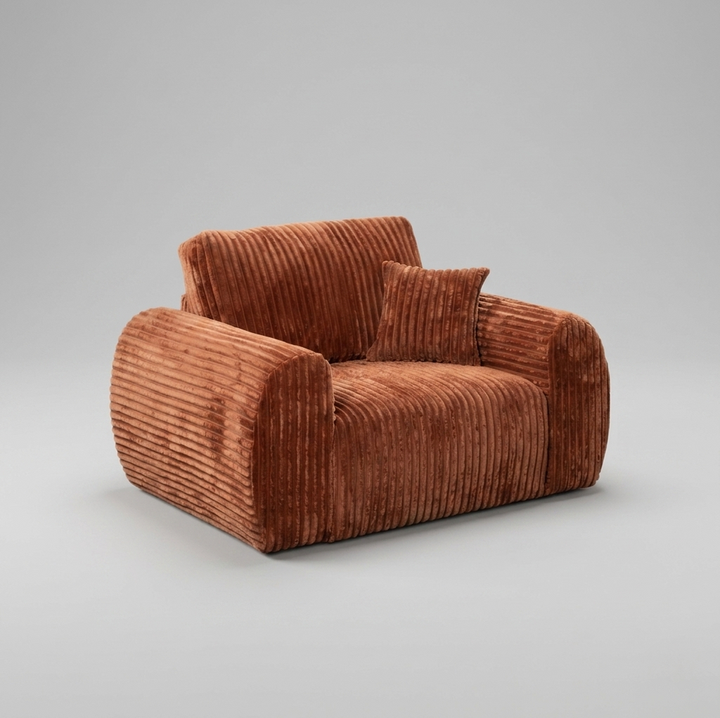 Vinci, 1 seater, Caramel