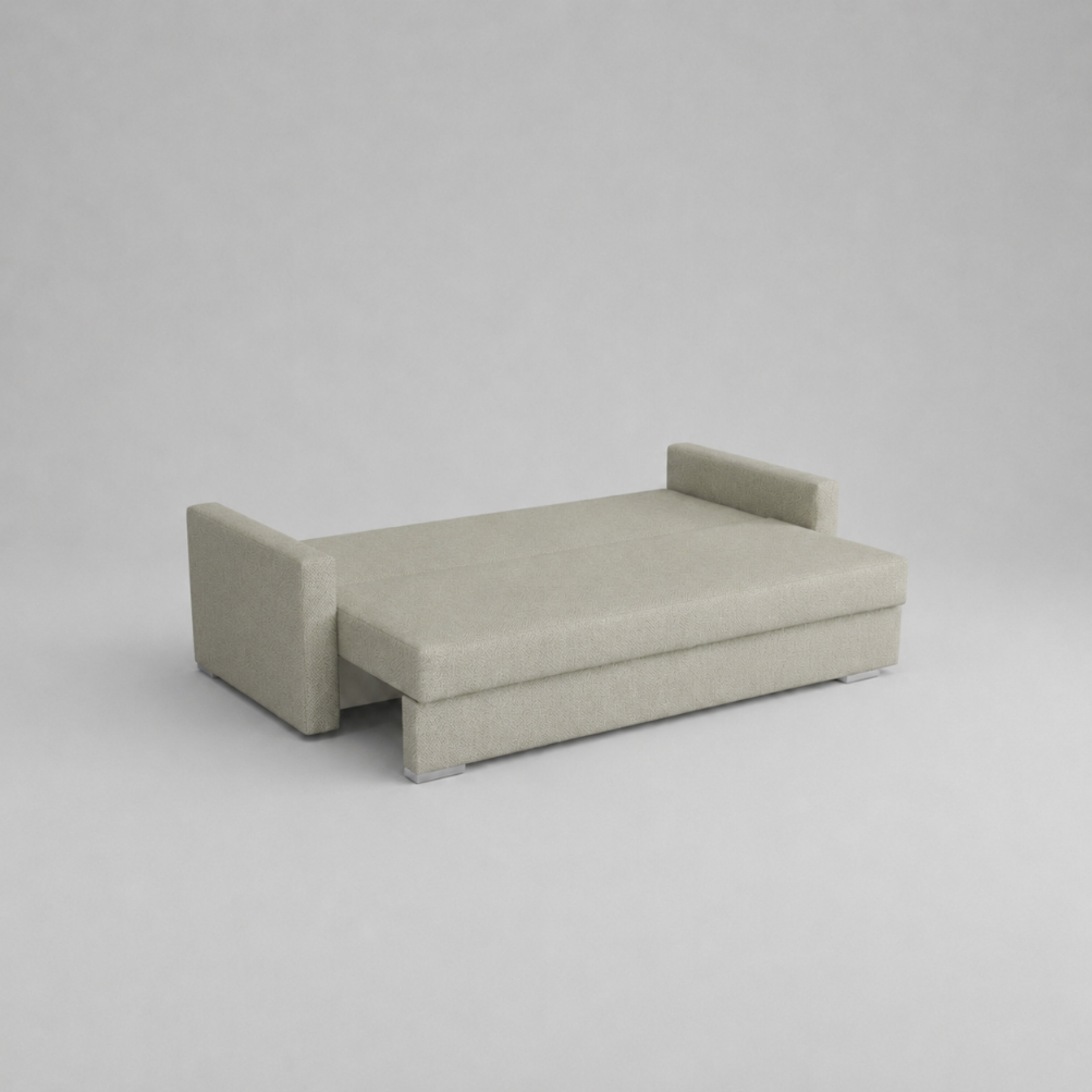 Stella Sofabeds, 3 Seater, Beige