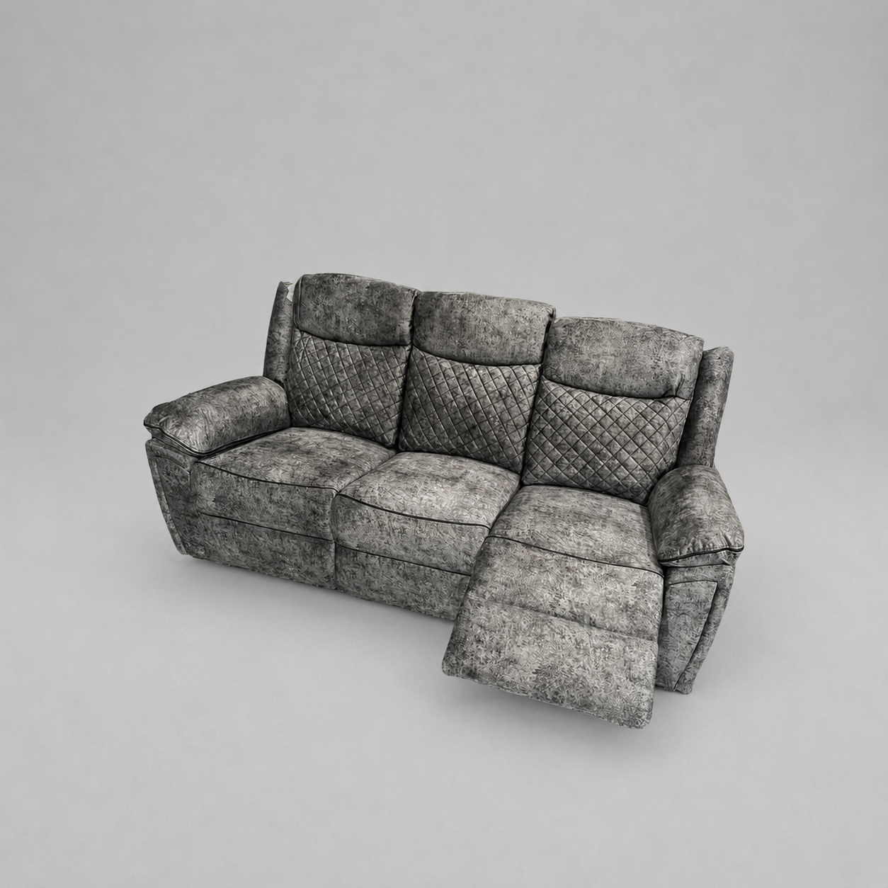 Normandy, 3 Seater Sofa, Grey