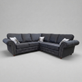 Oakland, Corner, Faux Leather, Black